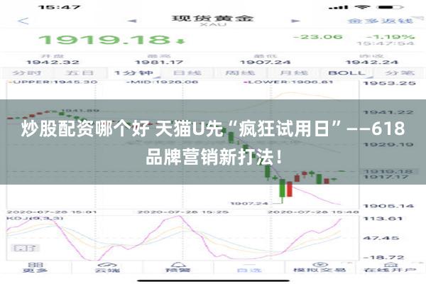 炒股配资哪个好 天猫U先“疯狂试用日”——618品牌营销新打法！