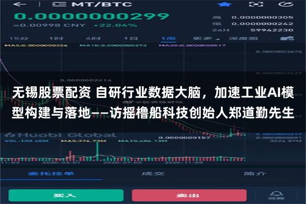 无锡股票配资 自研行业数据大脑，加速工业AI模型构建与落地——访摇橹船科技创始人郑道勤先生