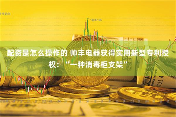 配资是怎么操作的 帅丰电器获得实用新型专利授权：“一种消毒柜支架”